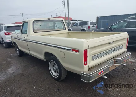 1979 Ford F100 from USA, damaged, VIN F10HNDH6076